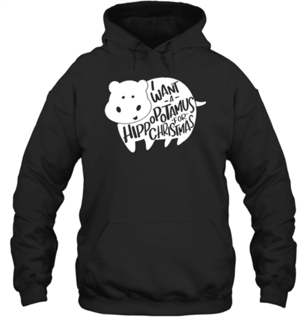 I Want A Hippopotamus Christmas Teacher T-Shirt