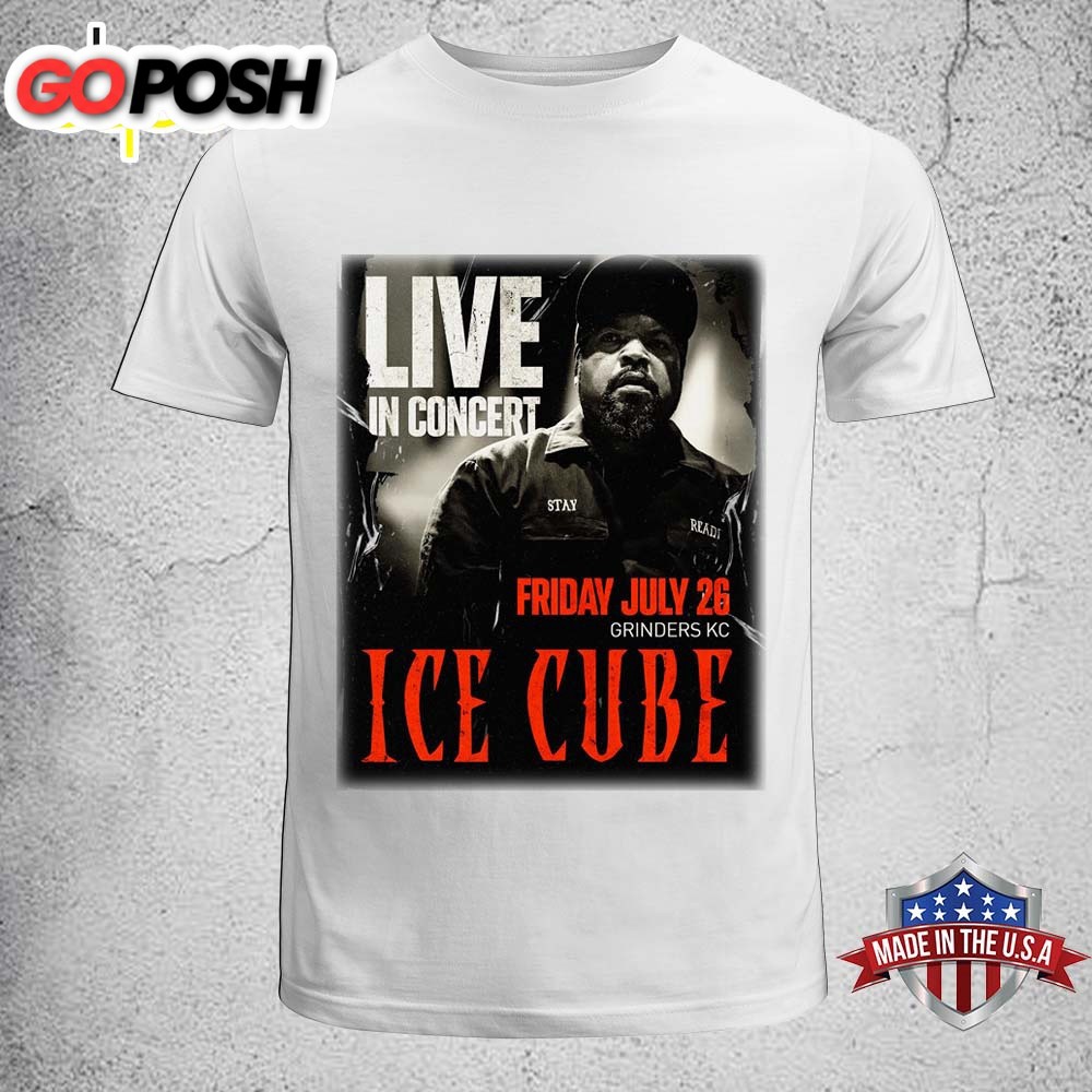 Ice Cube Live In Concert Grinders KC Unisex T-Shirt