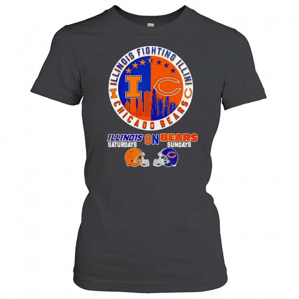 illinois-fighting-illini-on-saturdays-chicago-bears-on-sundays-skyline-shirt-6y8vssyd Illinois Fighting Illini on Saturdays Chicago Bears on Sundays skyline shirt