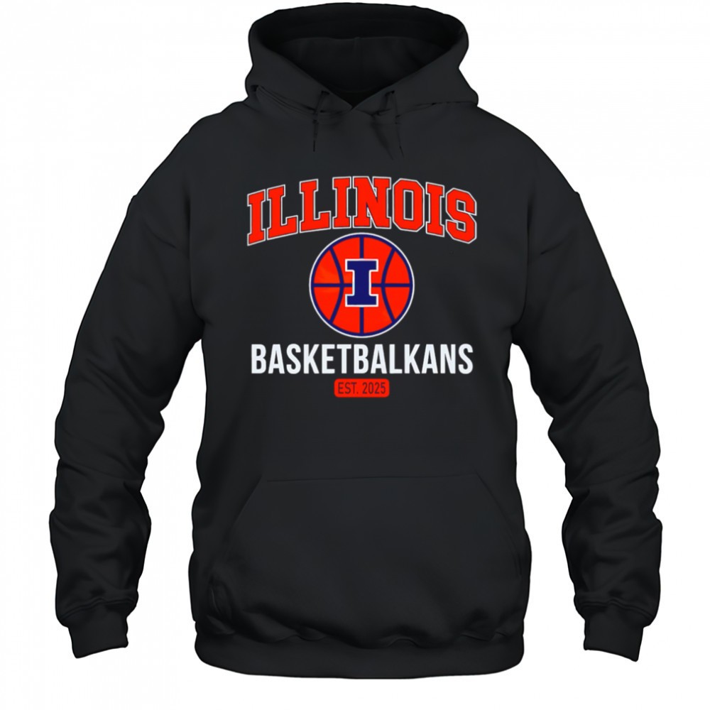 Illinois Urbana Champaign Basketball ét 2025 shirt