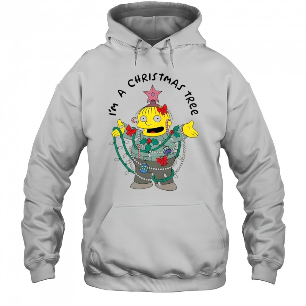 Im A Christmas Tree Ralph Simpsons Shirt