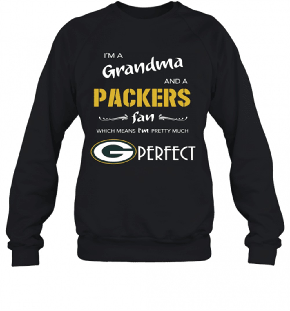 im-a-grandma-and-a-packers-fan-which-means-im-pretty-much-perfect-t-shirt-j3v79d9c Im A Grandma And A Packers Fan Which Means Im Pretty Much Perfect T-Shirt