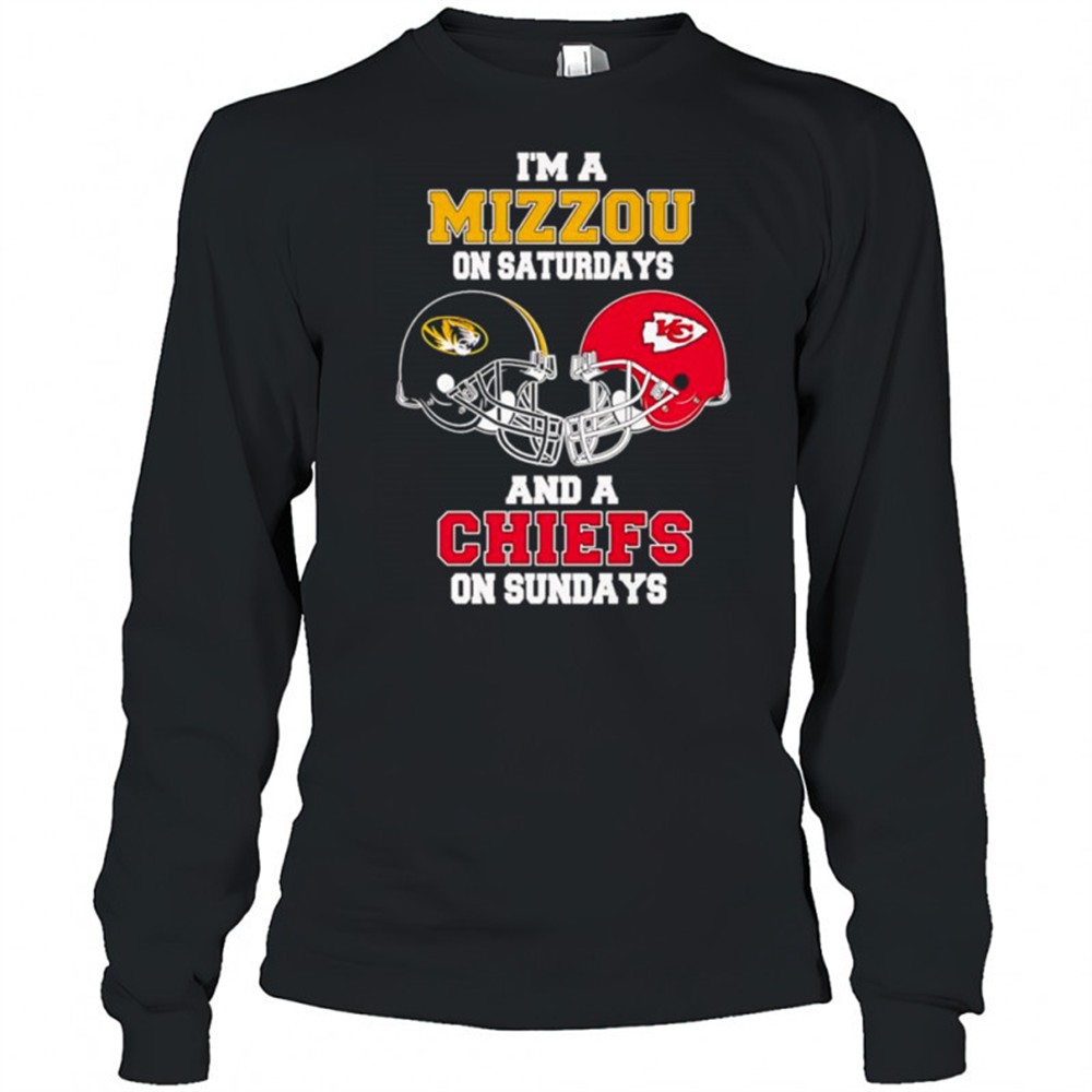 im-a-mizzou-on-saturdays-and-a-chiefs-on-sundays-shirt-p8qkrurr Im a Mizzou on Saturdays and a Chiefs on Sundays shirt