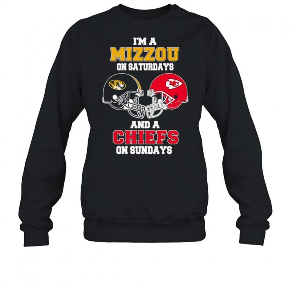 im-a-mizzou-on-saturdays-and-a-chiefs-on-sundays-shirt-p8qkrurr Im a Mizzou on Saturdays and a Chiefs on Sundays shirt