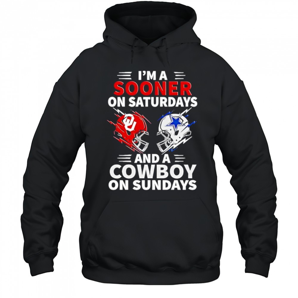 Im A Sooners On Saturdays And A Cowboy On Sundays 2025 shirt