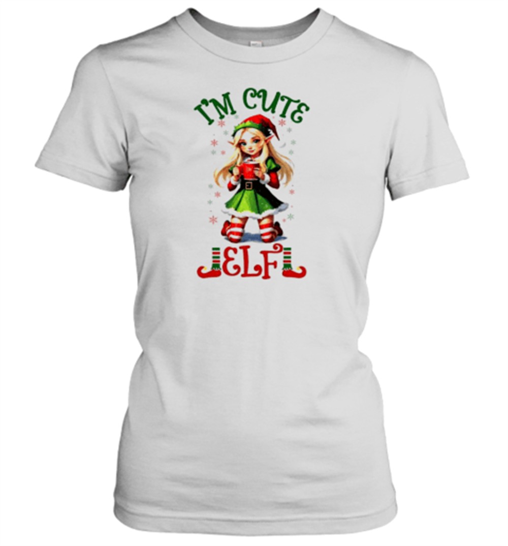 im-cute-elf-matching-family-christmas-2025-t-shirt-j8a06lbg Im Cute Elf Matching Family Christmas 2025 T-Shirt