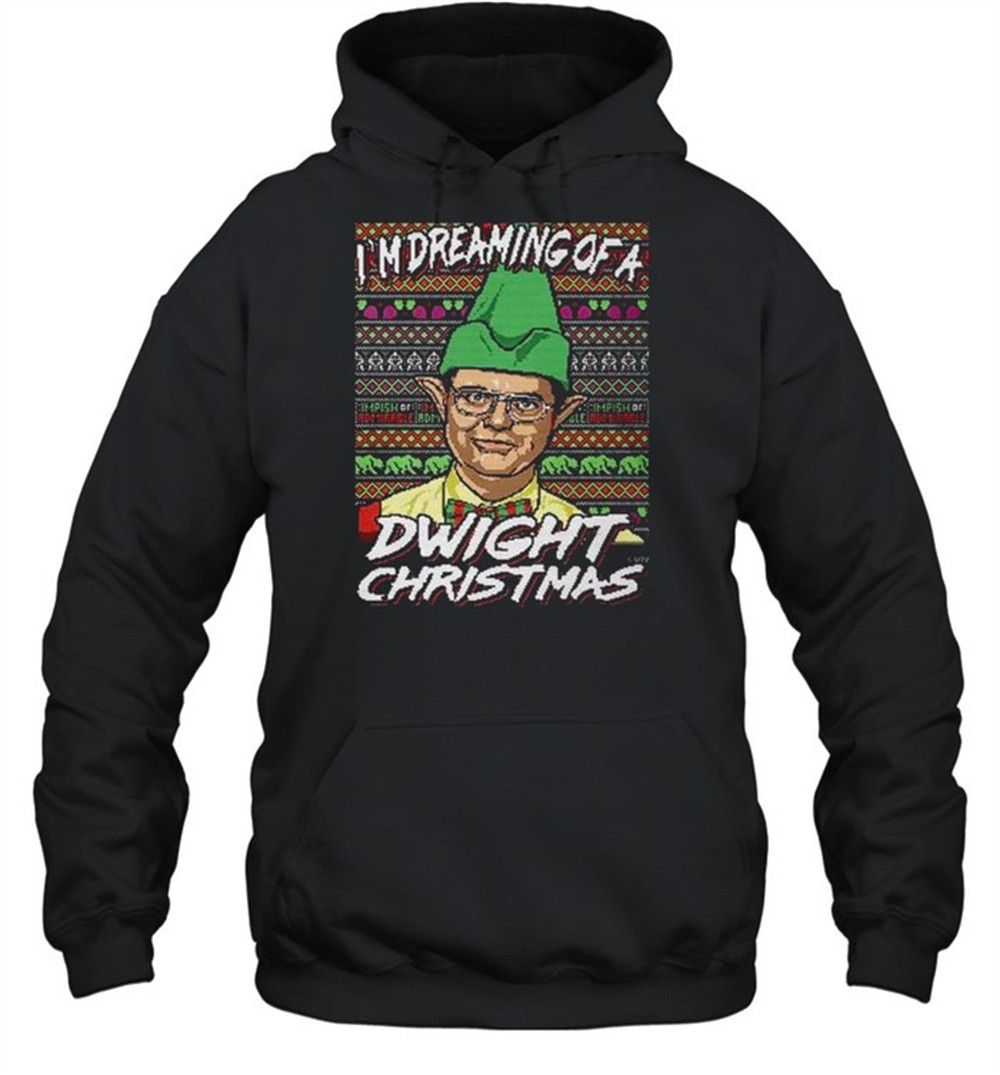 Im Dreaming Of A Dwight Christmas The Office Ugly Christmas shirt