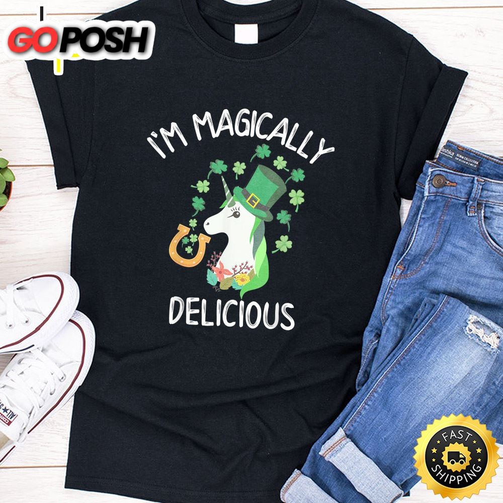 Im Magically Delicious Funny Lepricorn St Patrick Day Shirt