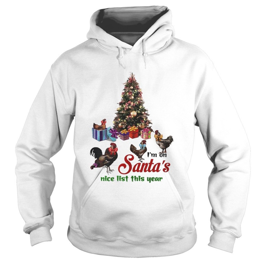 Im On Santas Nice List This Year Shirt