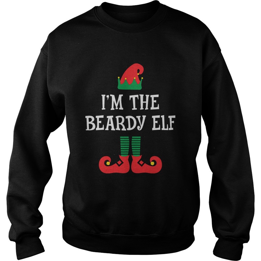 Im The Beardy Elf Matching Group Christmas shirt
