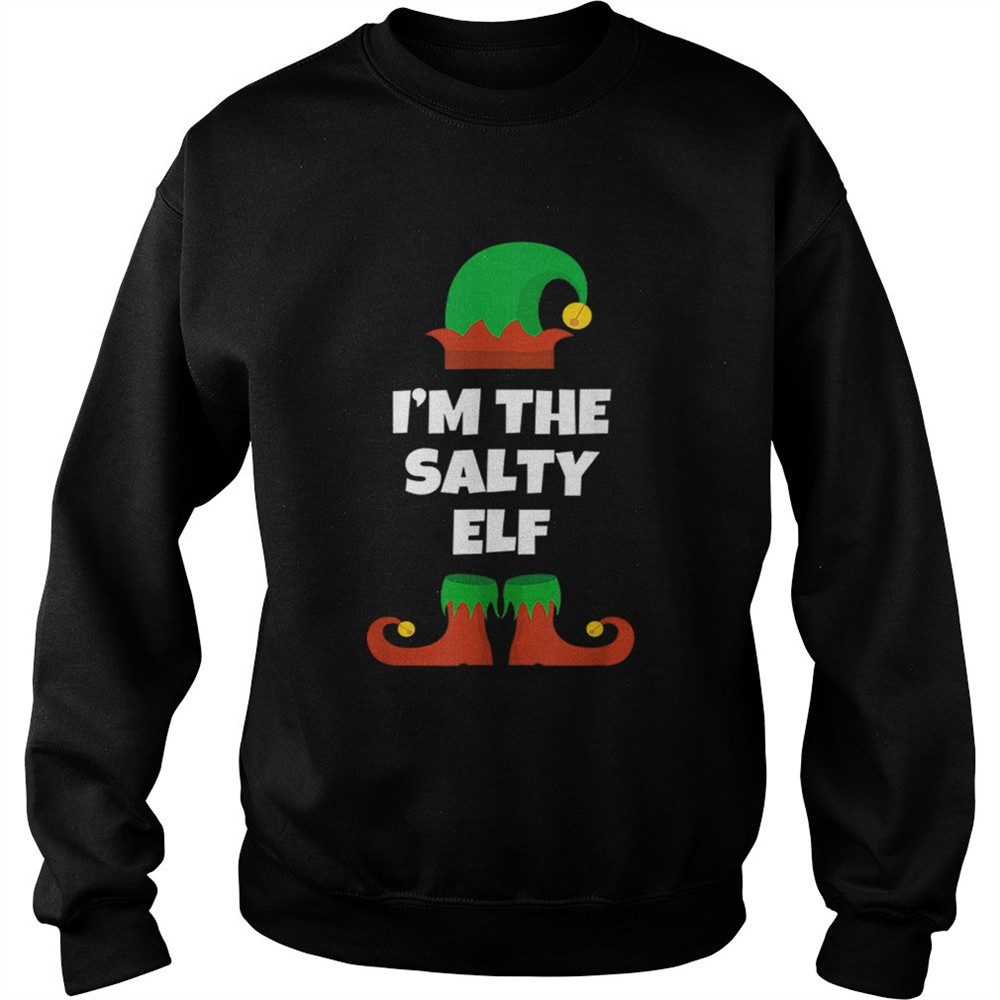Im The Salty Elf Funny Family Christmas Gift shirt