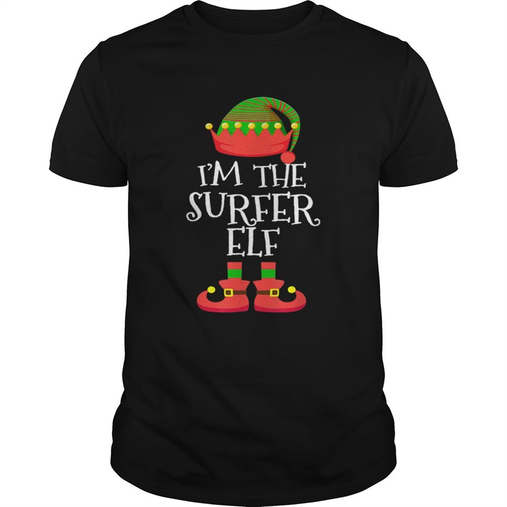 im-the-surfer-elf-christmas-xmas-funny-elf-group-costume-shirt-9w9luzp8 IM THE Surfer ELF Christmas Xmas Funny Elf Group Costume shirt