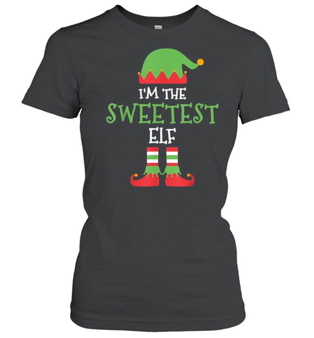 im-the-sweetest-elf-family-matching-christmas-group-pajamas-shirt-05t3reif Im The Sweetest Elf Family Matching Christmas Group Pajamas shirt
