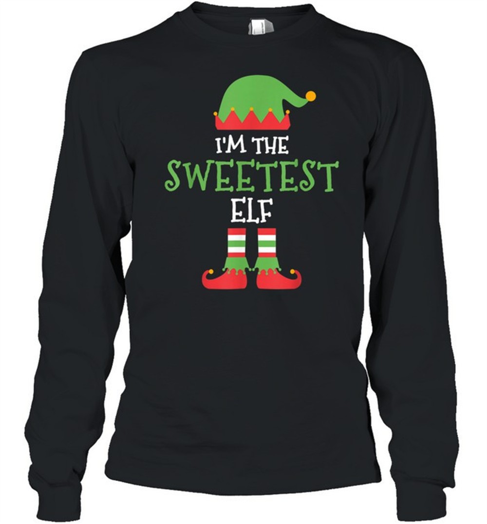 im-the-sweetest-elf-family-matching-christmas-group-pajamas-shirt-05t3reif Im The Sweetest Elf Family Matching Christmas Group Pajamas shirt