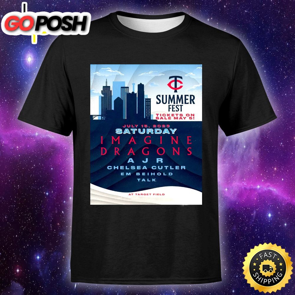 Imagine Dragons Live Vegas 2025 Unisex T-shirt