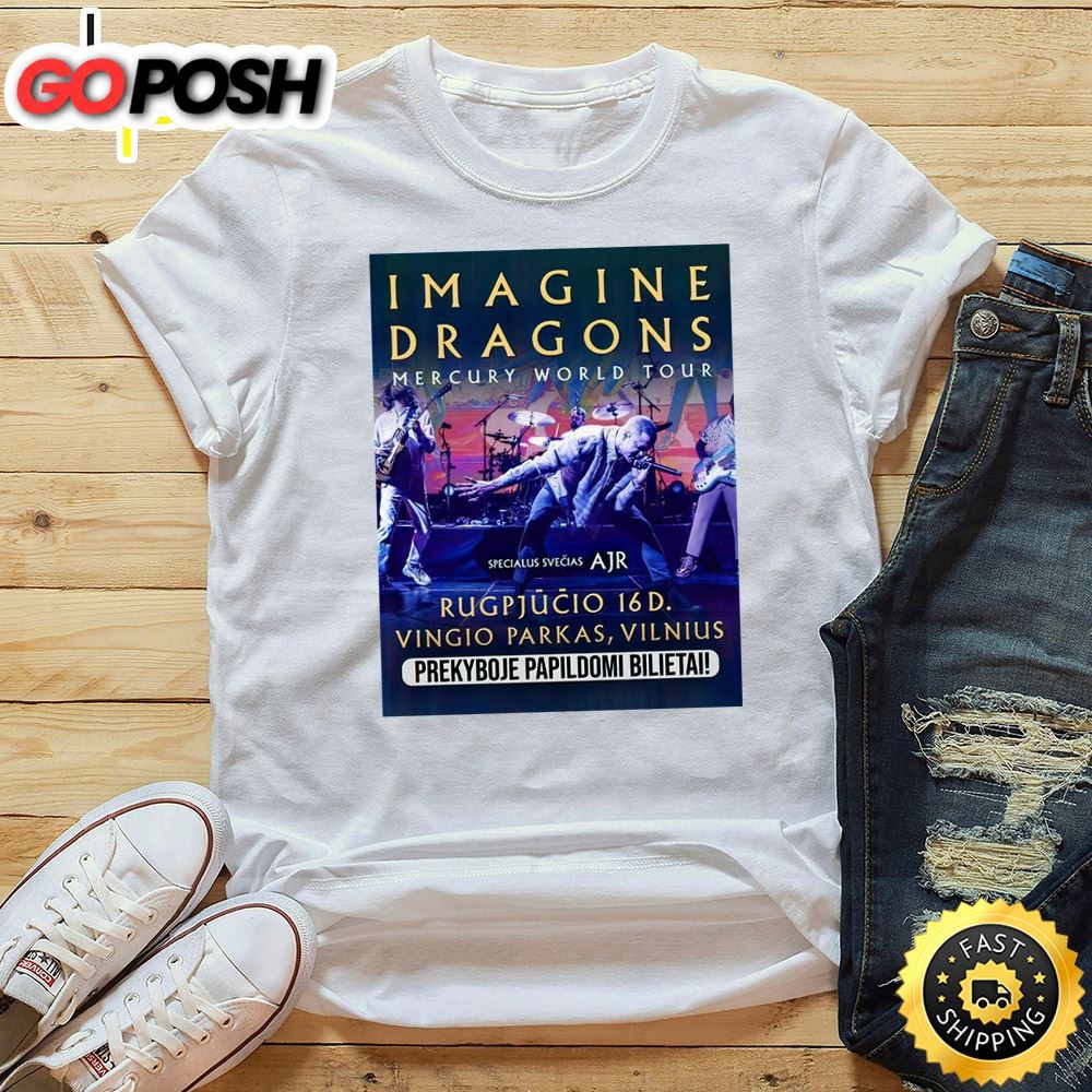 Imagine Dragons Mercury World Tour 16.08.2025 T-shirt
