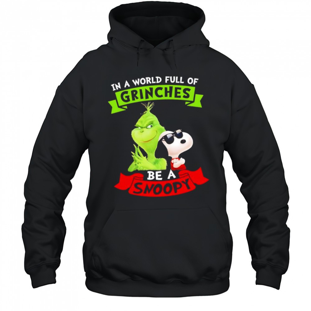 In a world full of Grinches be a Snoopy shirt