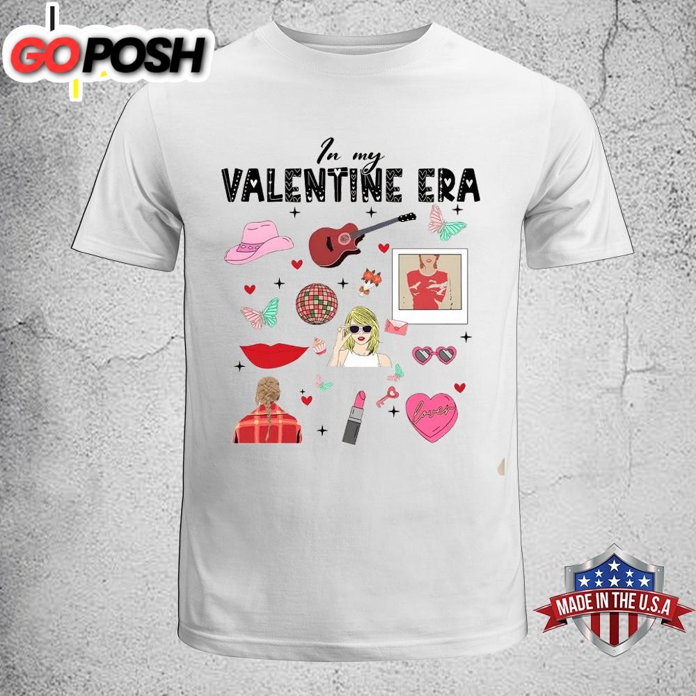 In My Valentine Era Taylor Swift Unisex T-Shirt