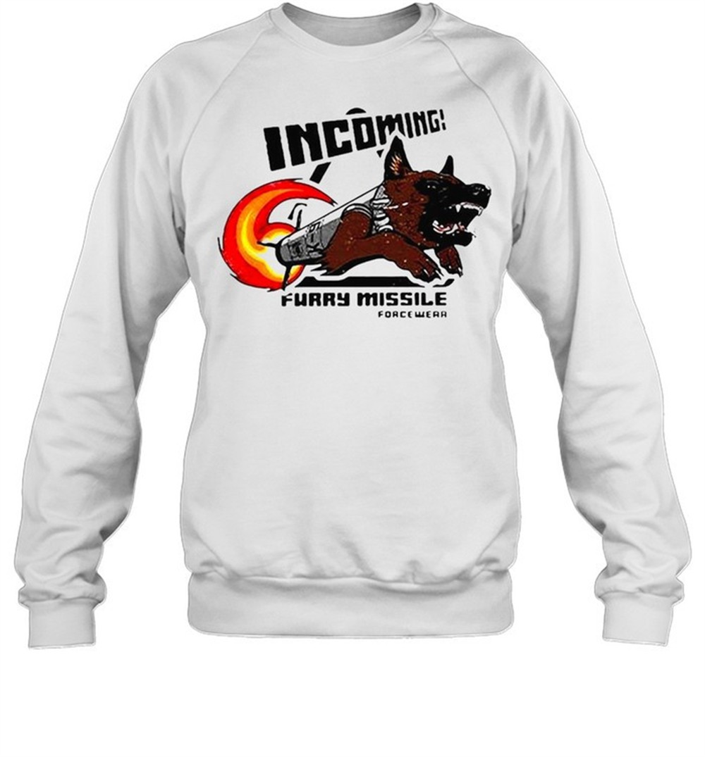 incoming-furry-missile-force-wear-t-shirt-f4n55vwy Incoming Furry Missile Force Wear T-shirt