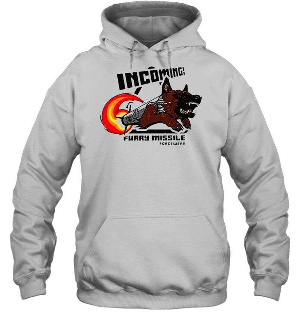 Incoming Furry Missile Force Wear T-shirt
