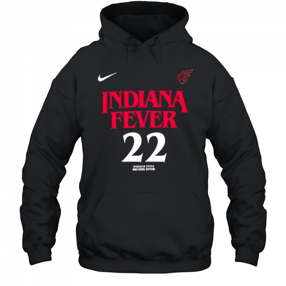 Indiana Fever 22 Caitlin Clark Stranger Things rebel name and number shirt
