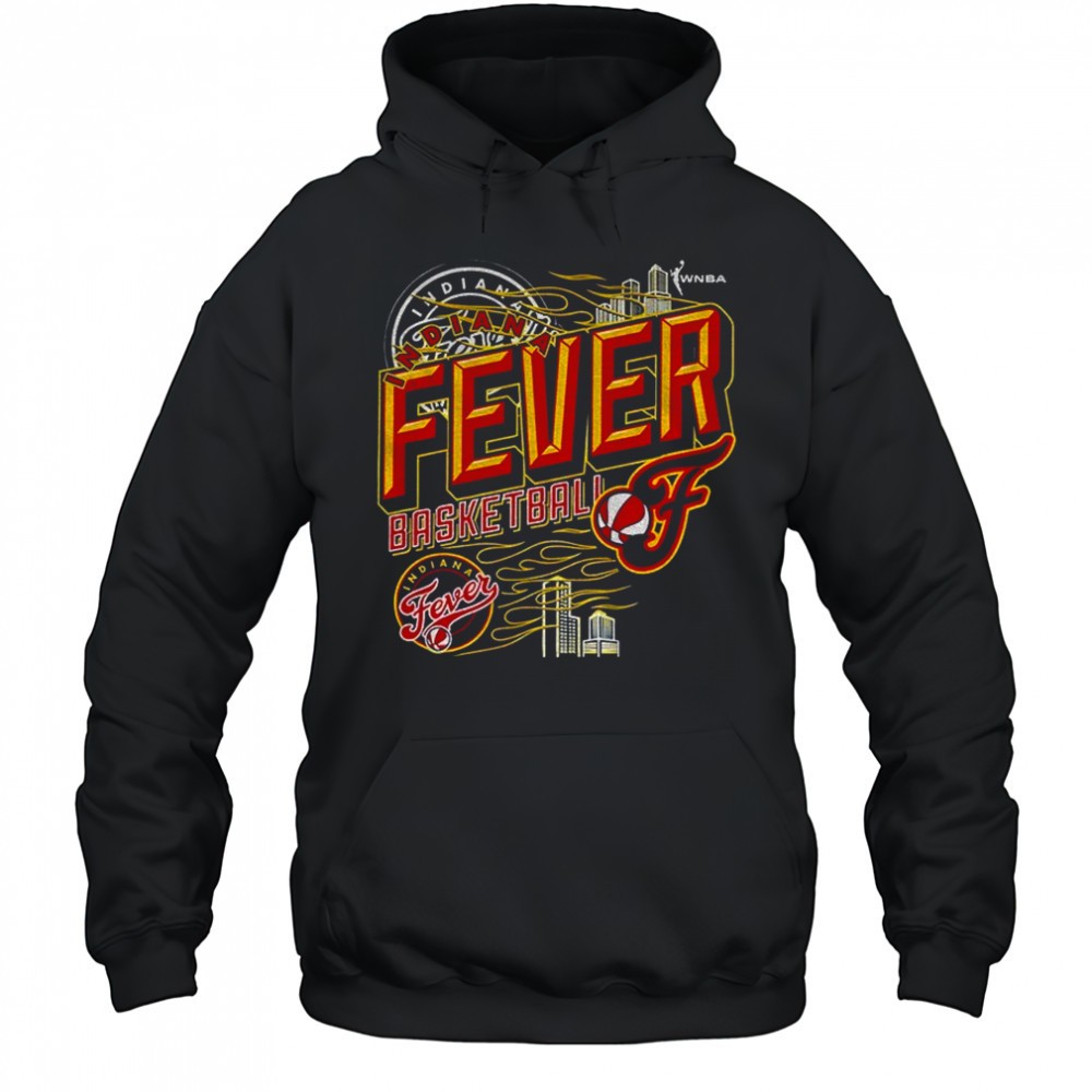 Indiana Fever Basketball WNBA City Skyline 2025 shirt