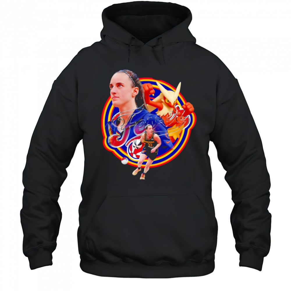 Indiana Fever Caitlin Clark Blaziken Pokemon shirt