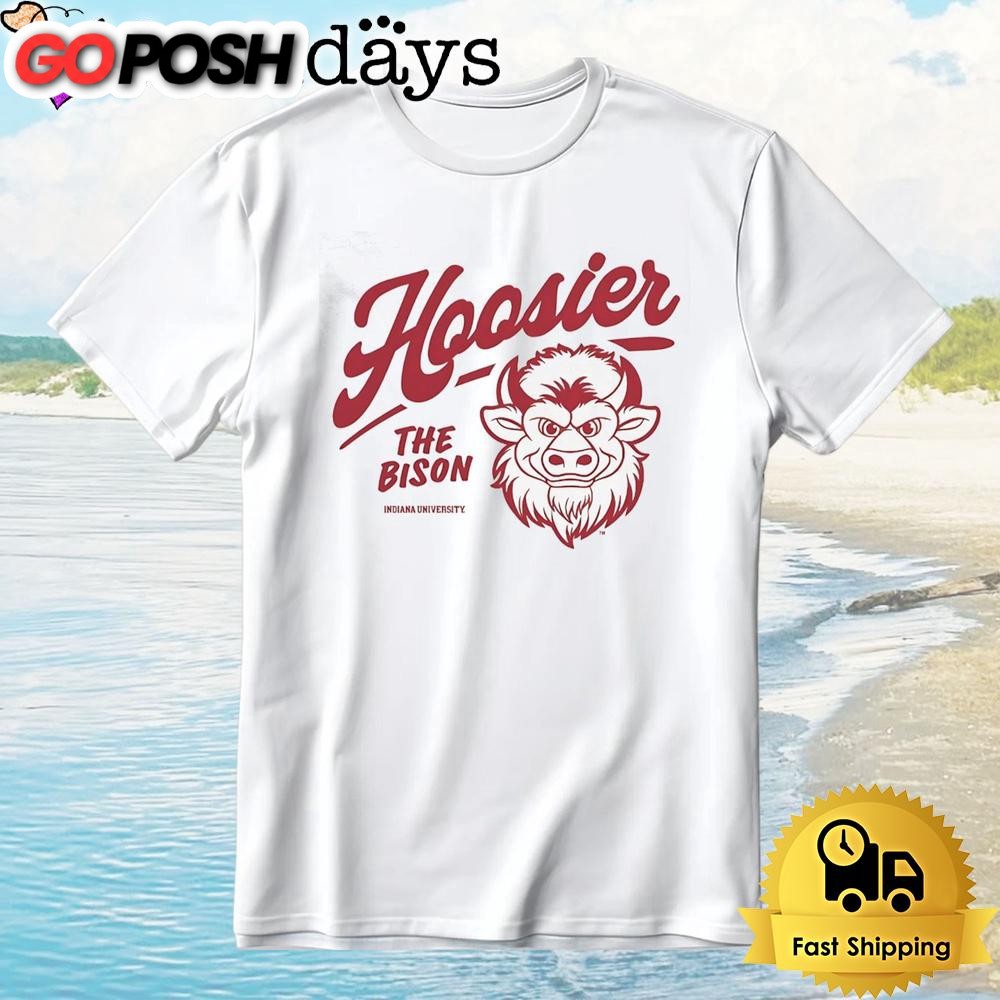 Indiana Hoosiers The Bison Mascot T-Shirt