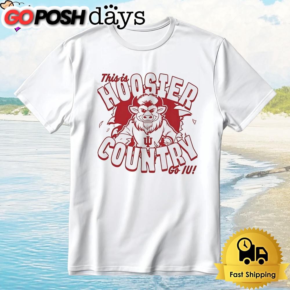 Indiana Hoosiers This Is Hoosier Country T-Shirt