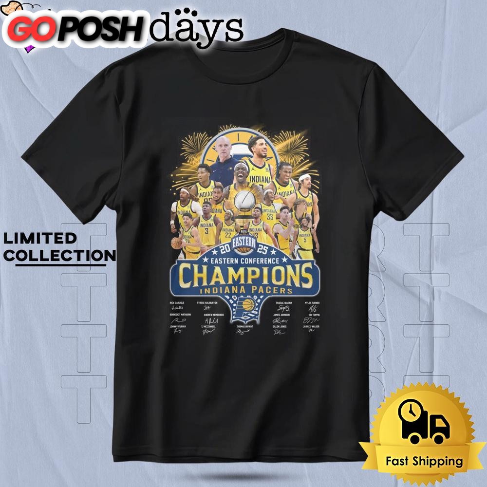 Indiana Pacers 2025 Champions T Shirt