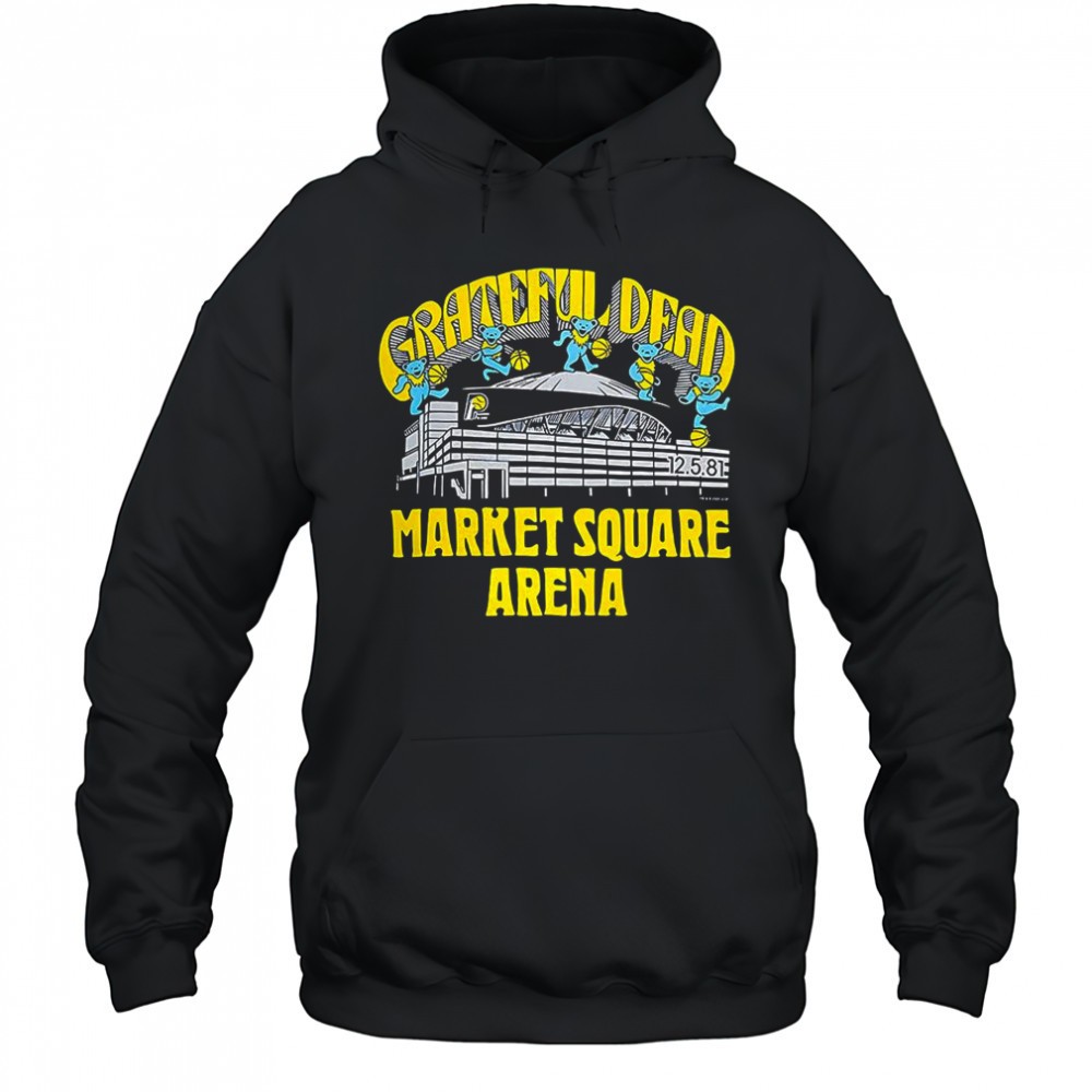 Indiana Pacers basketball Grateful bears market Square Arena graphic shirt