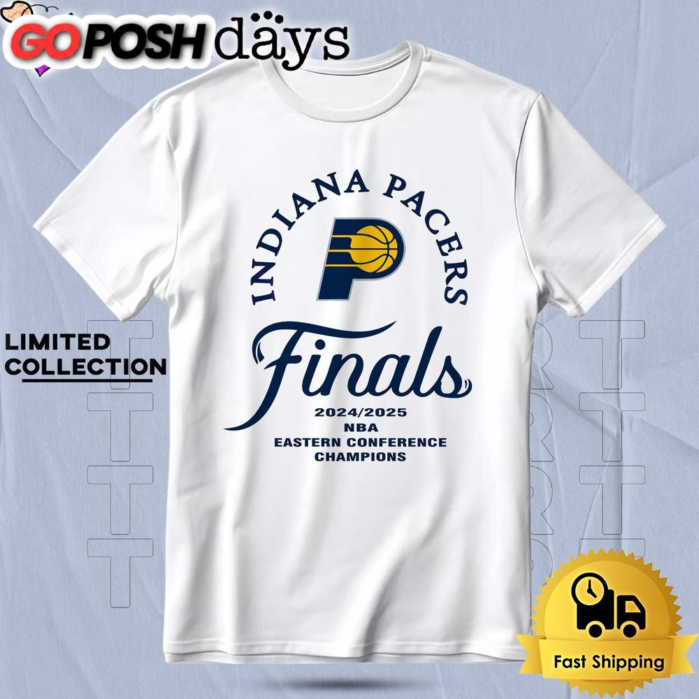 Indiana Pacers Eastern Conference Champions 2025 Nba Finals T Shirt
