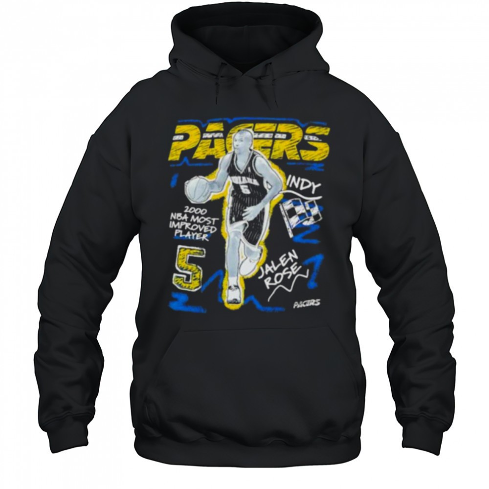 Indiana Pacers Jalen Rose NBA most improved player shirt