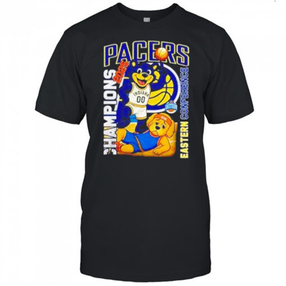 indiana-pacers-mascot-2025-eastern-conference-champions-shirt-tc4fqyx9 Indiana Pacers Mascot 2025 Eastern Conference Champions Shirt