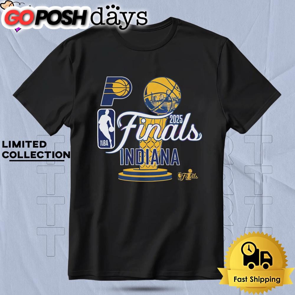 Indiana Pacers Nba Finals 2025 Basketball Trophy T Shirt