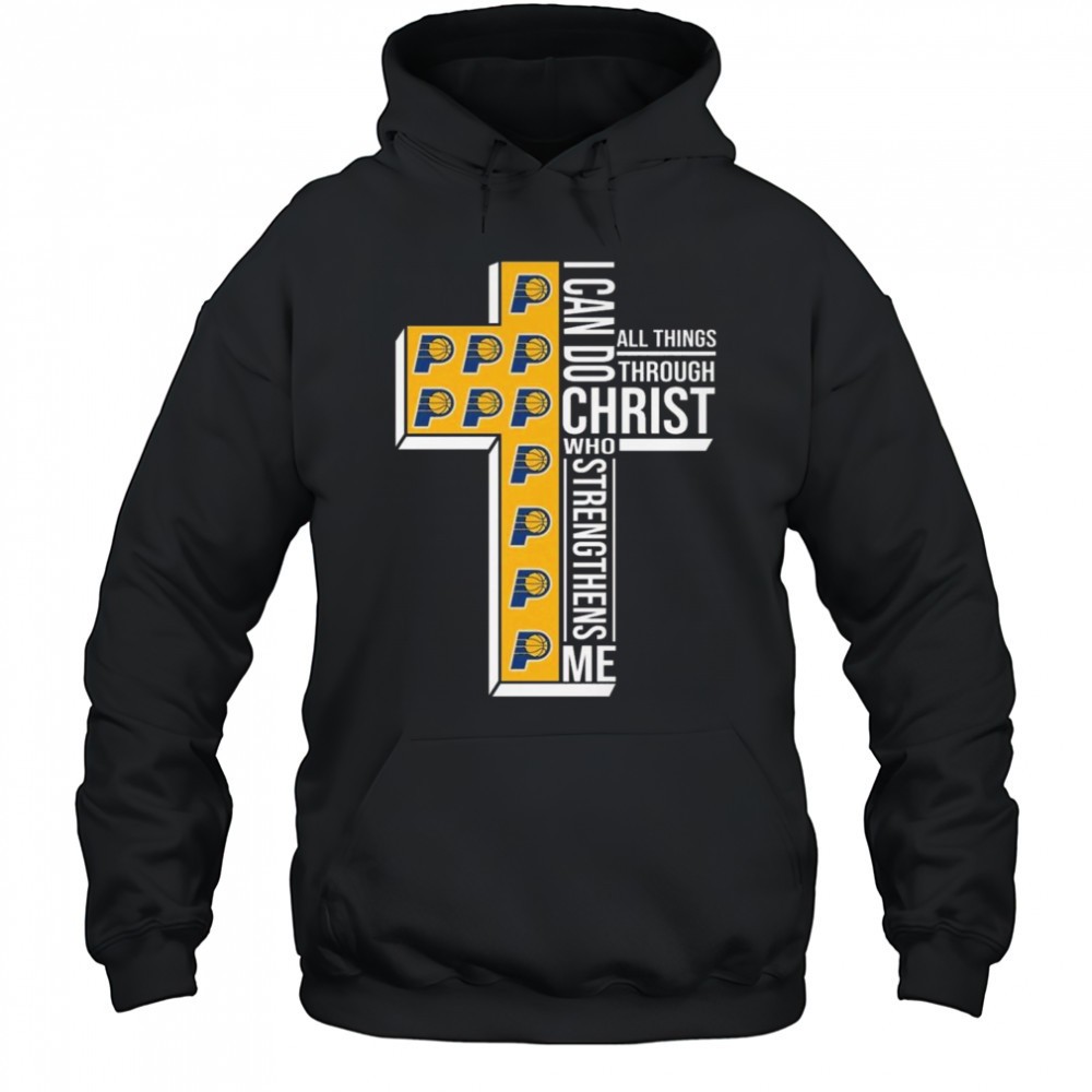 Indiana Pacers NBA I Can Do All Things Through Christ Who Strengthens Me 2025 Shirt