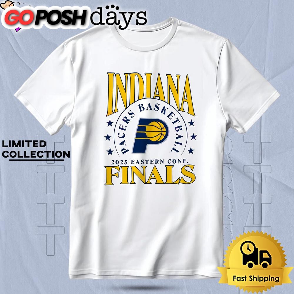 Indiana Pacers Retro 2025 Eastern Conference Finals Matchup T Shirt