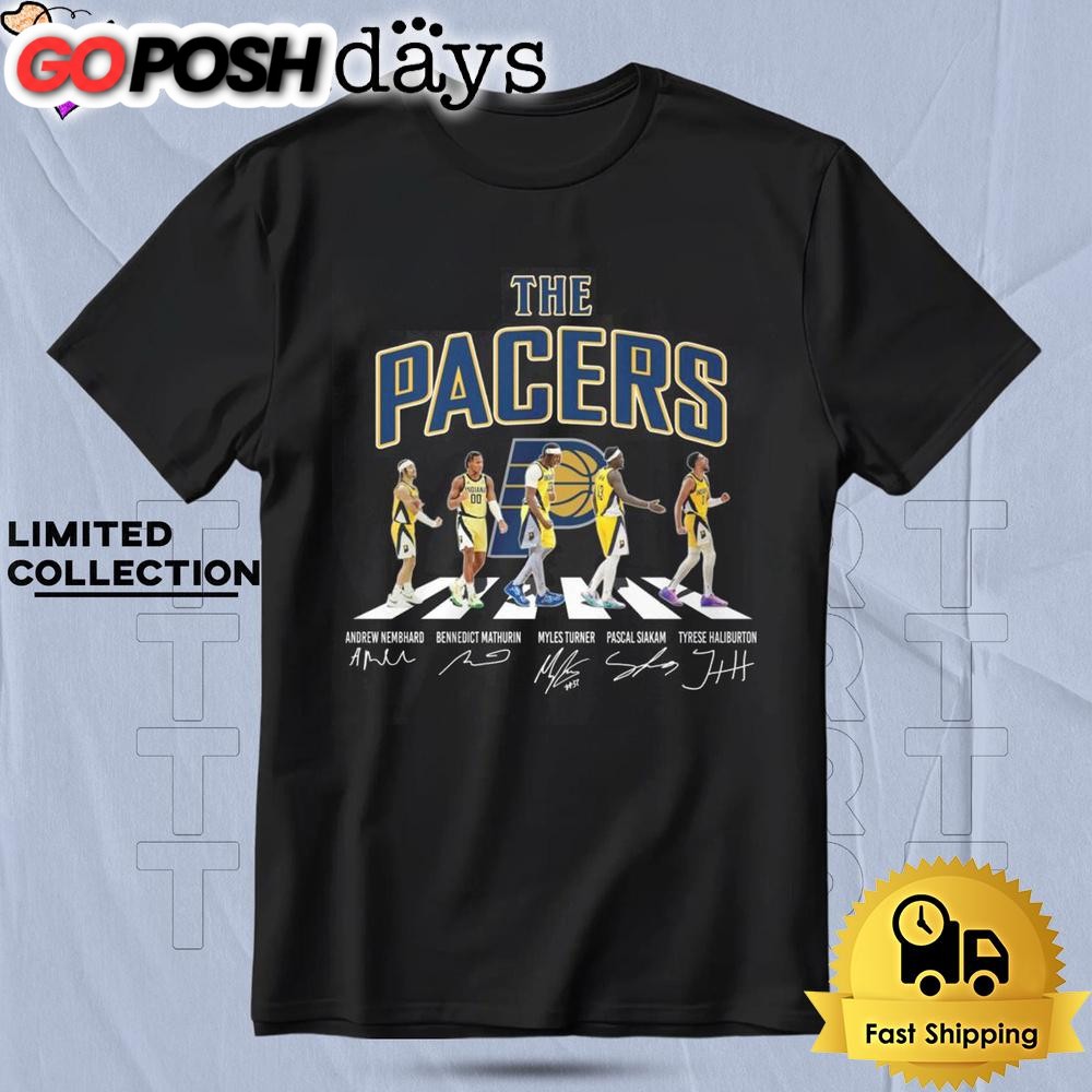 Indiana Pacers Team Signature T Shirt