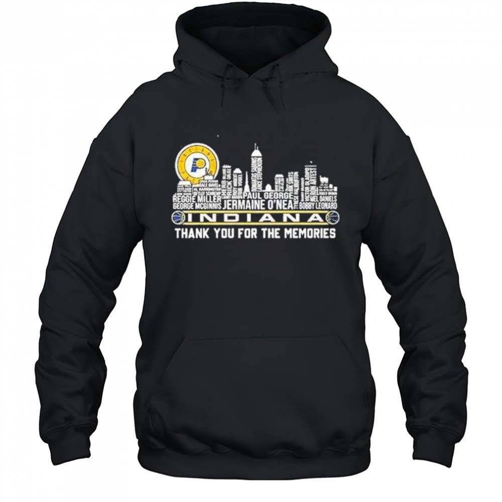 Indiana Pacers Thank You For The Memories Shirt