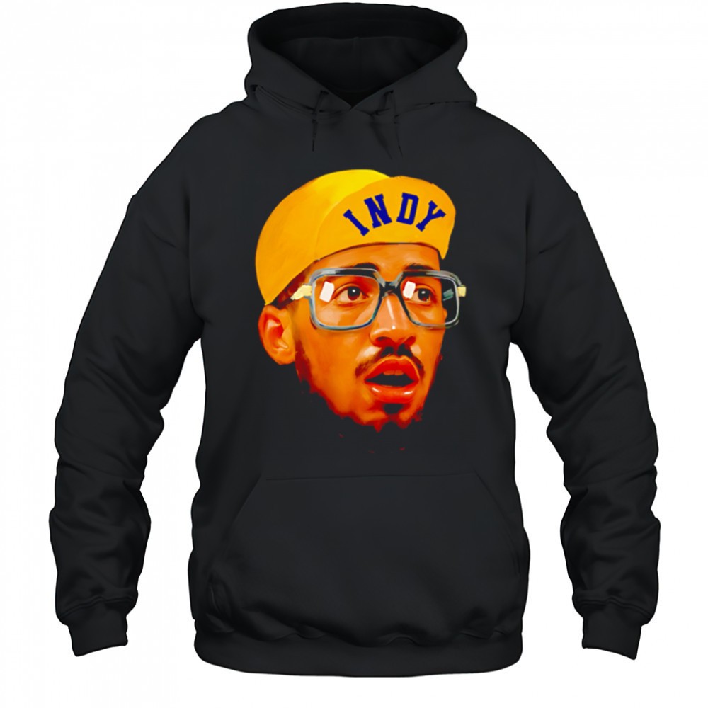 Indiana Pacers Tyrese Haliburton Big Head hat indy shirt