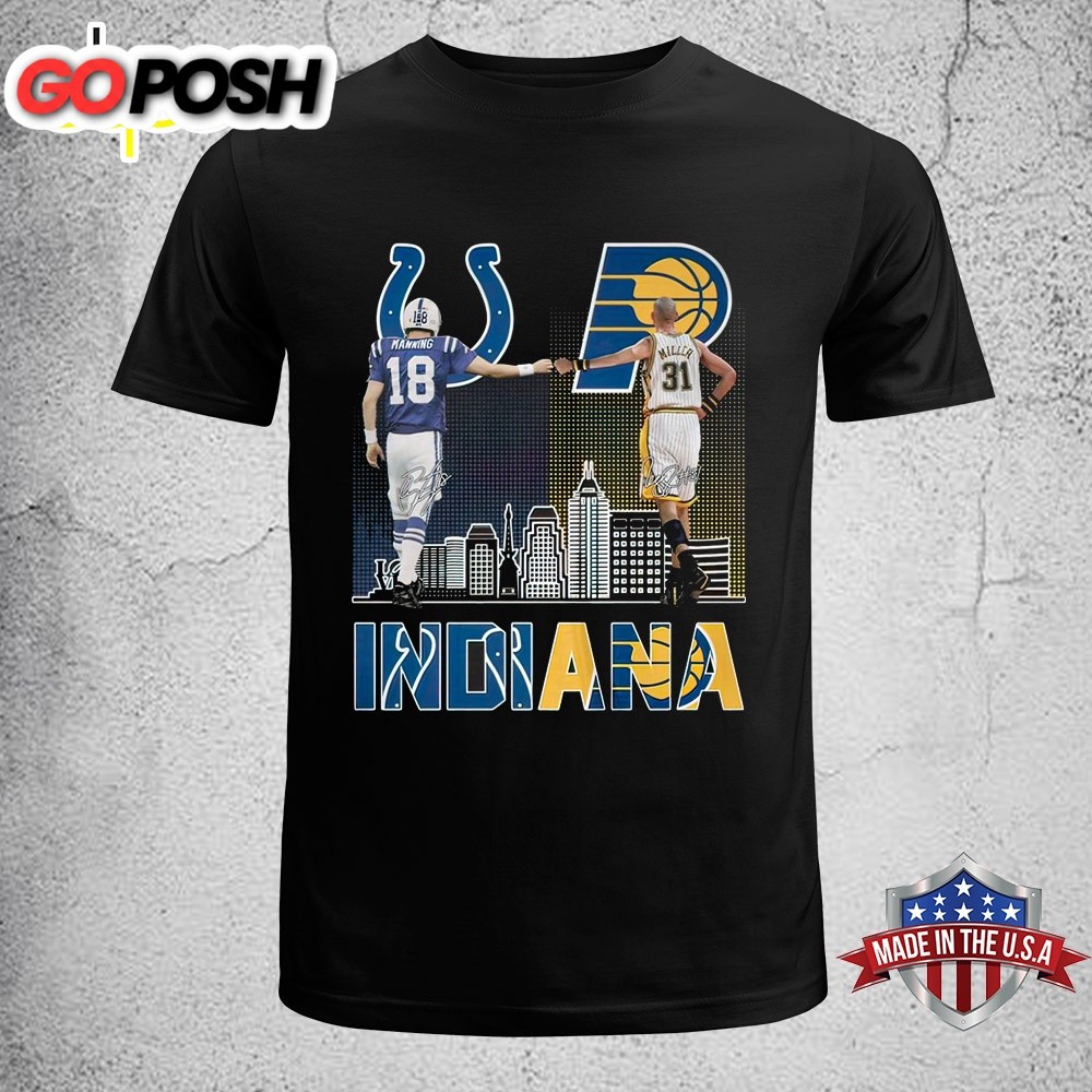 Indiana Sports Teams Indianapolis Colts Indiana Pacers Unisex T-Shirt