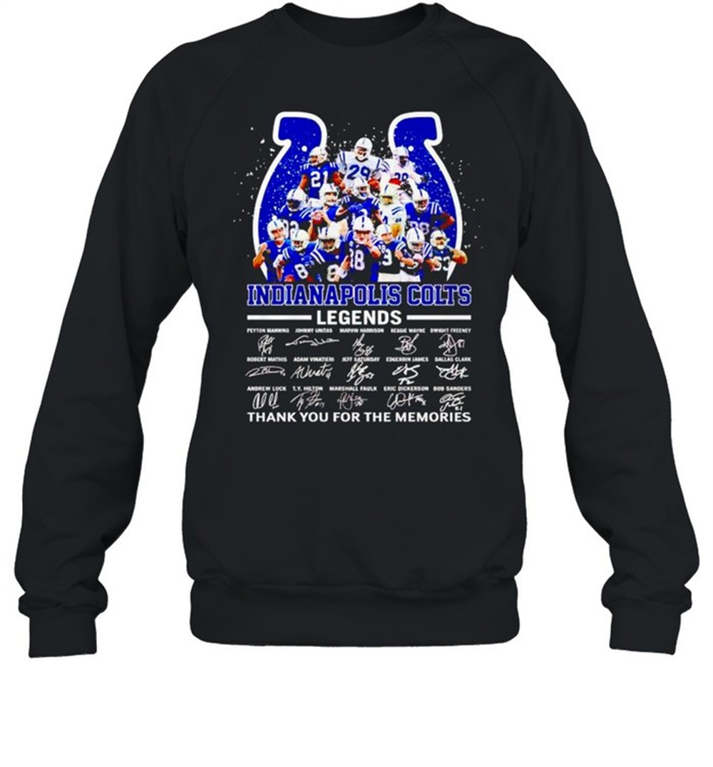 indianapolis-colts-legends-thank-you-for-the-memories-shirt-iw13ryrm Indianapolis Colts legends thank you for the memories shirt