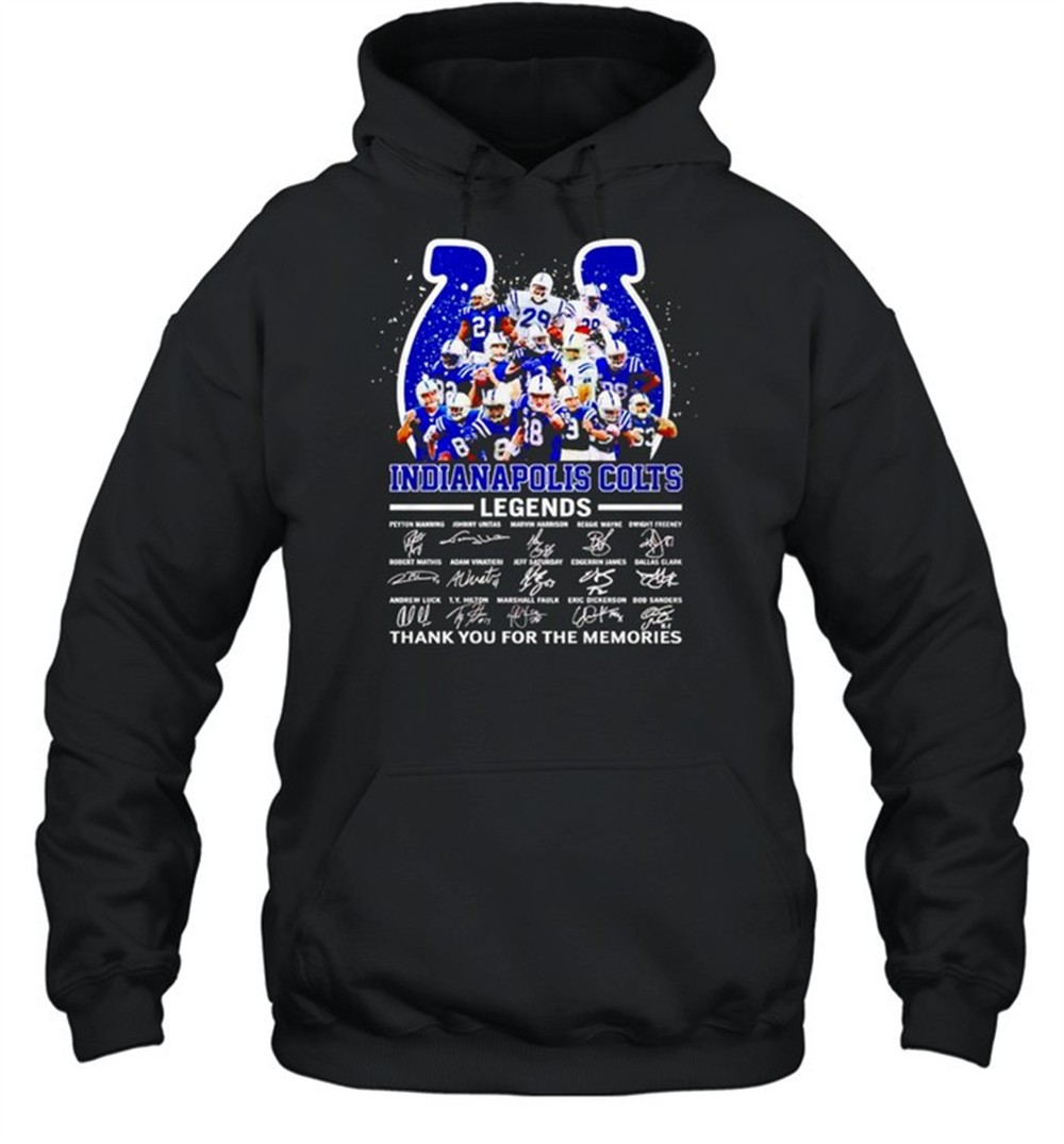 Indianapolis Colts legends thank you for the memories shirt
