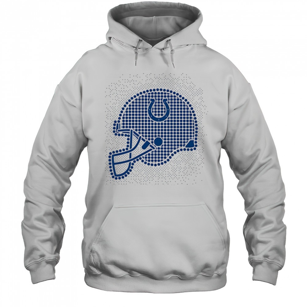 Indianapolis Colts polka dots helmet shirt