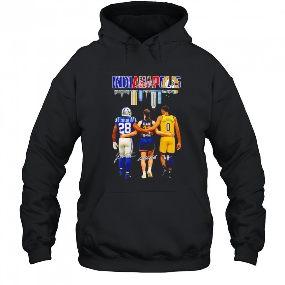 Indianapolis Taylor Clark and Haliburton shirt