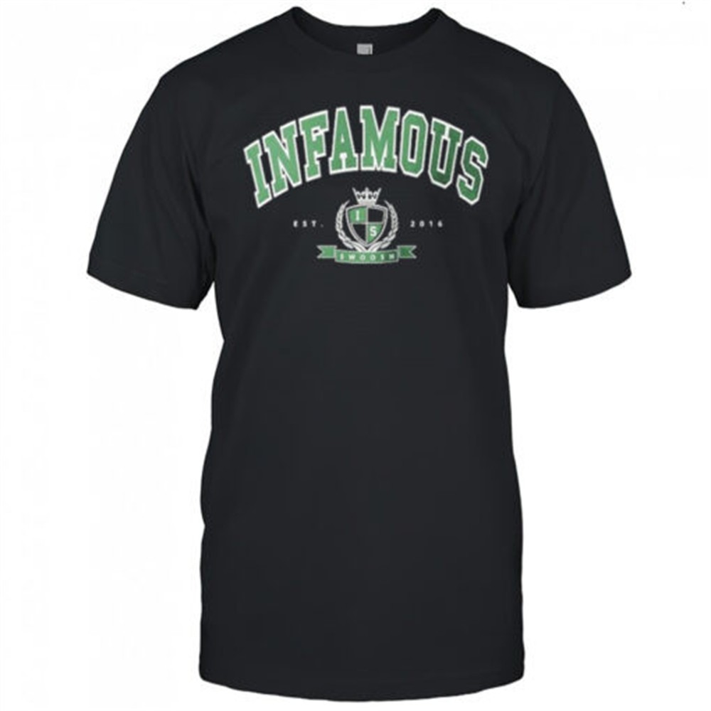 Infamous Swoosh Est 2016 Varsity T-shirt