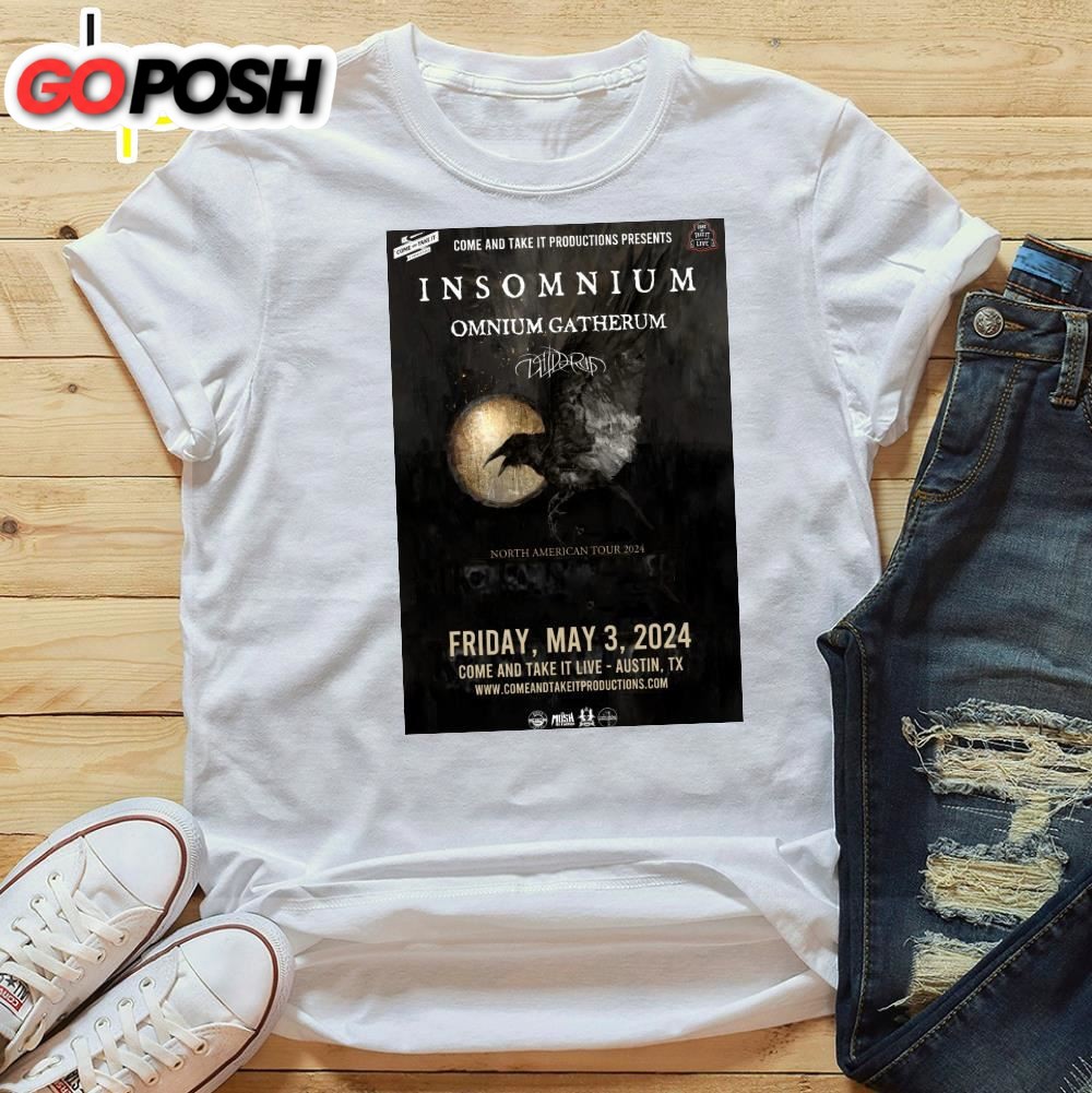 Insomnium North American Tour 2025 Unisex T-Shirt