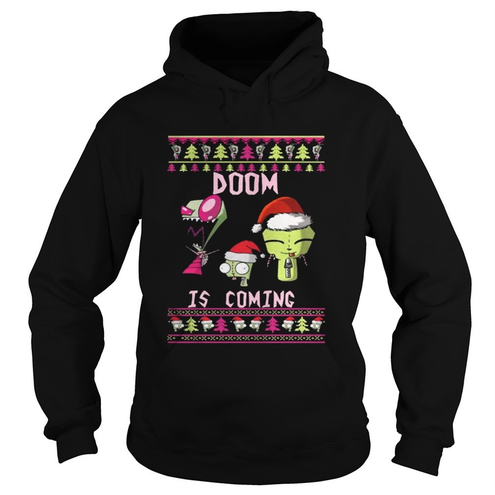 Invader Zim Doom – Doom Is Coming Christmas Sweater