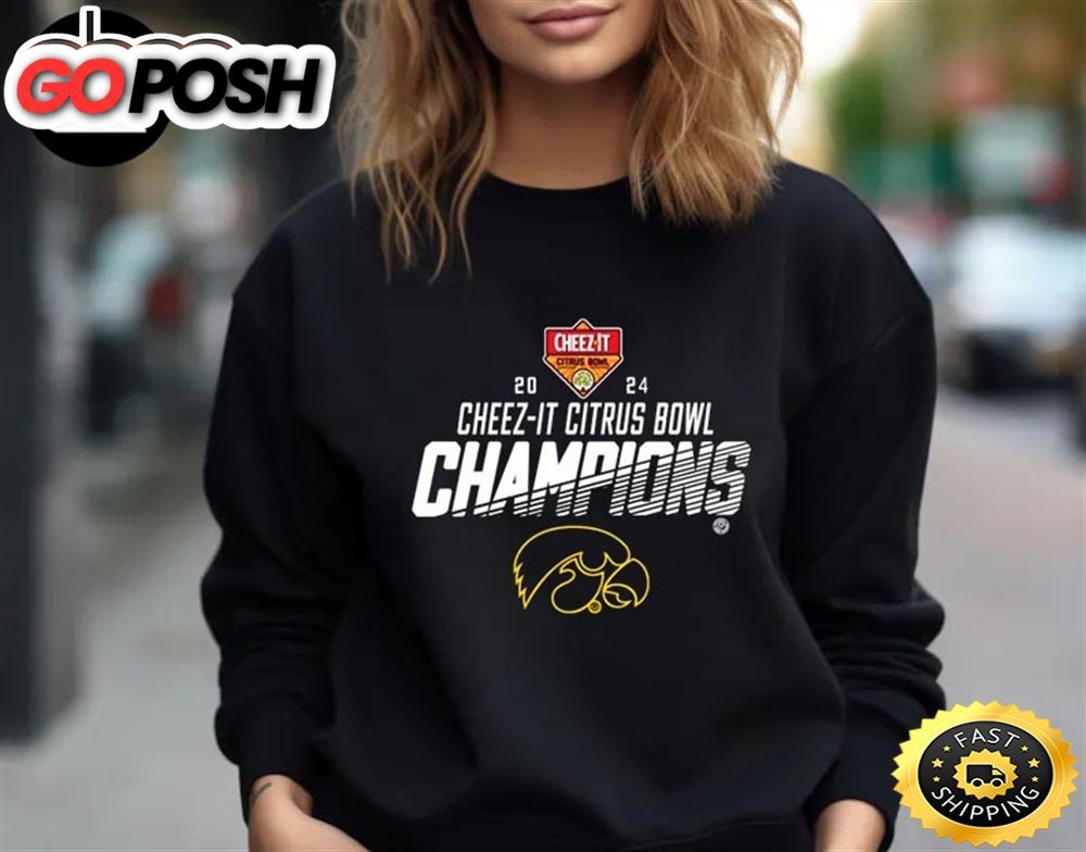 Iowa Hawkeyes 2025 Cheez-It Citrus Bowl Champions Unisex T-Shirt