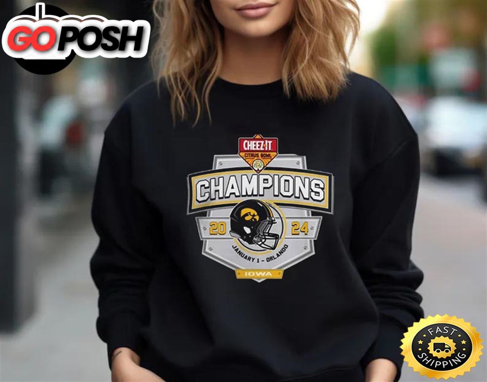 Iowa Hawkeyes 2025 Citrus Bowl Champions Helmet Unisex T-Shirt